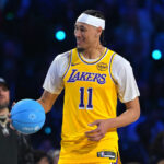 How did Jaxson Hayes do in the NBA slam dunk contest?