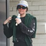 Dakota Johnson Just Wore Her Leggings With Classic Black Trainers