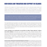 New Greek law threatens NGO support on islands – Greece