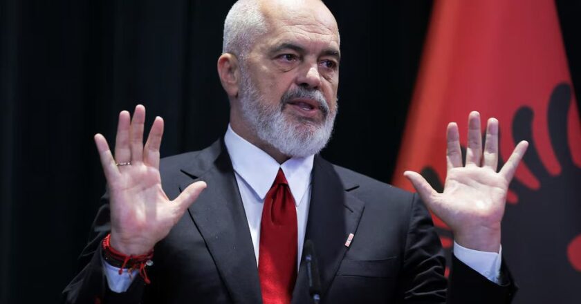 Albanian PM describes remarks about philosophers and Greeks as ‘humor’