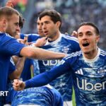Juventus 0-2 Como: Como pile misery on Juventus and boost Euro hopes