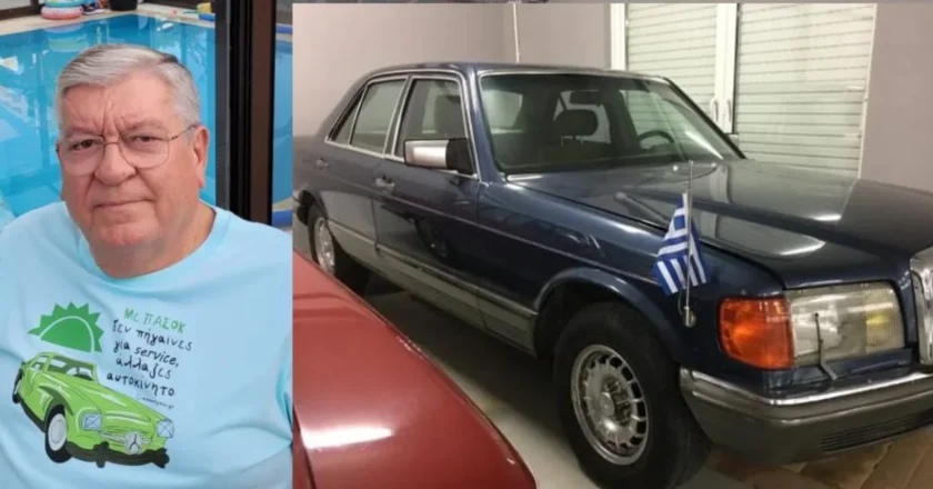 Greek Expat Acquires Papandreou’s Mercedes as Tribute to Political Legacy