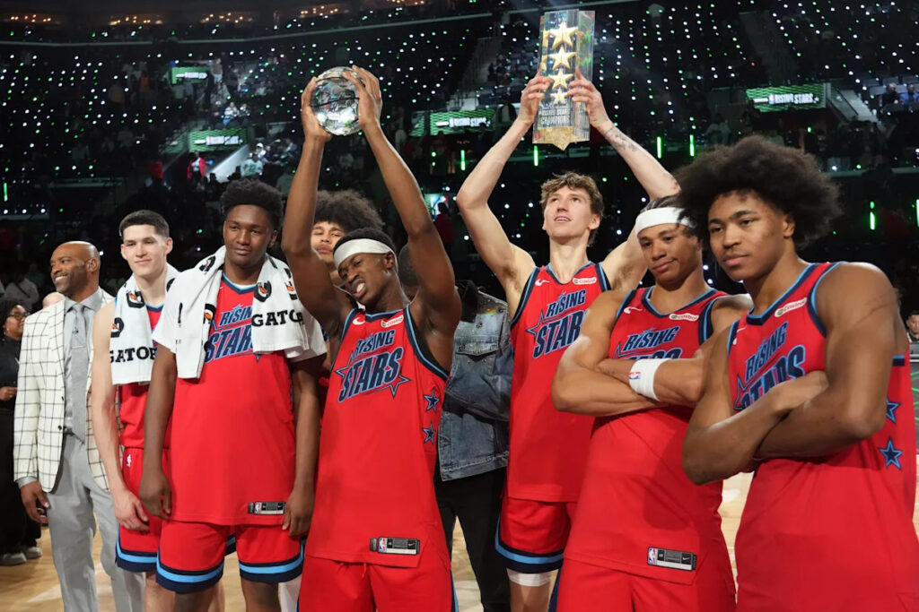 NBA All-Stars take note: Rising Stars competed. You can, too