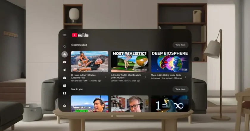 Apple Vision Pro gets an official YouTube app