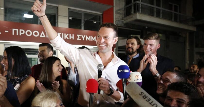 A ‘stranger’ becomes Greek left boss, shakes political system