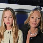 Kate & Lila Moss Do Clashing Trench Coats at London Fashion Week