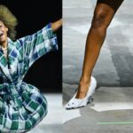 Mel B Walks the Natasha Zinko Show in Furry Dog Shoes in London