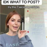 @madisonknowsbest If you don’t know what to post, try this 7 second post idea! H…