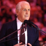 Lakers unveil Pat Riley statue, team’s first coach to receive such an honor