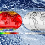 Tracking global water circulation using atomic fingerprints