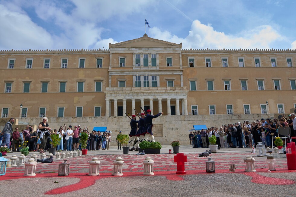 Athens monument protest ban sparks debate in Greece’s parliament