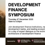 Development Finance Symposium | Harvard Kennedy School