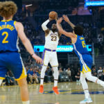 LeBron James becomes second player to make 1,000 3-pointers with Lakers, starts hot vs. Warriors