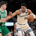 Giannis Antetokounmpo drops 19 points in return from calf injury as Bucks fall in blowout loss to Celtics
