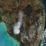 Smoke Rises Over Big Cypress National Preserve