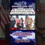 ¡PALIZA HISTÓRICA! Gavin Newsom humilla a Trump por la guerra: “Su ego está matando americanos” 🛑🇺🇸