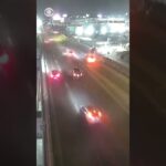 Pickup truck dangles off side of Boston bridge after swerving to avoid stopped car #shorts