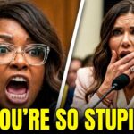 Kristi Noem PANICS After Jasmine Crockett EXPOSES Her In Explosive Hearing