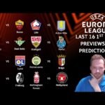 My Europa League Europa League 1st Leg Previews & Predictions! #uel [31c4d6]