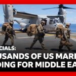 Iran War –  US officials say thousands of marines and assault ship on way to region | BBC News