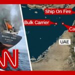 Iran war: 3 ships struck in Strait of Hormuz