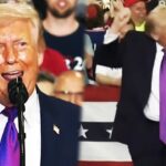 STUNNED rally crowd SILENT as Trump rambles