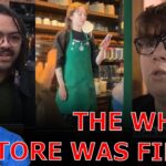 WOKE Starbucks Workers FIND OUT As THE WHOLE STORE GETS FIRED After MASS STRIKE BACKFIRES!