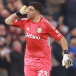 ‘Big kid’ Emi Martínez leads Aston Villa to Europa League last 8