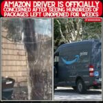 “CAN’T GET TO THE FRONT DOOR” AMAZON DRIVER SPARKS VIRAL MYSTERY OVER UNOPENED PACKAGES!