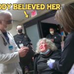 Cruel Cop Attacks Woman at Hospital