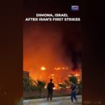 Viral: Dramatic Footage Of Dimona Strike, Israel’s Nuclear Network Hit By Iran