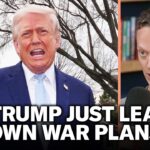 BREAKING: Trump LEAKS War Plans at Chaotic Press Conference