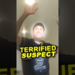 Wanted Suspect Feels Scared During Arrest