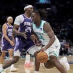 NBA roundup: Hornets sink 26 treys, pummel Kings