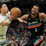 Stephon Castle gets triple-double as Spurs trounce Bucks 127-95 for eighth straight win