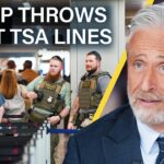 Trump Bulls**ts About Iran Negotiations & Throws ICE Into Airport Chaos Mix | The Daily Show