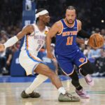 Gilgeous-Alexander scores 30 points and finishes strong as Thunder beat Knicks 111-100