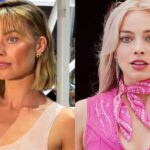 Margot Robbie Debuts Wet-Look Bob at Paris Fashion Week and the Internet Immediately Starts Debating Her Face