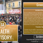 Doctors will strike for 24-hours disrupting healthcare services across Greece on March 18.