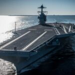 World’s Largest U.S. Aircraft Carrier Heads to Split After Early Departure from Greece