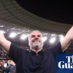 Ange Postecoglou’s triumph breaks streaming record as Australians tune in ‘in droves’ | Australia sport