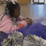 Kids work on original designs for upcoming Fashion Show at Columbus Arts Council