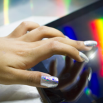 Chemistry student develops clear polish that turns your fingernail into a touch-screen stylus