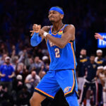 Shai Gilgeous-Alexander passes Wilt Chamberlain for most consecutive games with at least 20 points scored