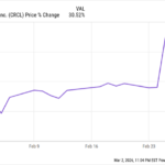 Why Circle Stock Jumped 31% in February