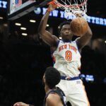 Knicks edge Nets 93-92 for their 14th straight victory in the New York rivalry | Sports