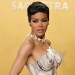 Teyana Taylor Silver Hair, Paris Fashion Week