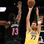 Luka Doncic drops 60 in win vs. Heat as LeBron becomes league ironman