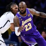 Lakers’ LeBron James, Bronny James create another NBA moment together