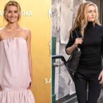 Sarah Pidgeon Breaks Her Carolyn Bessette Kennedy Fashion Streak in Bold Baby Pink Dress at 2026 Actor Awards